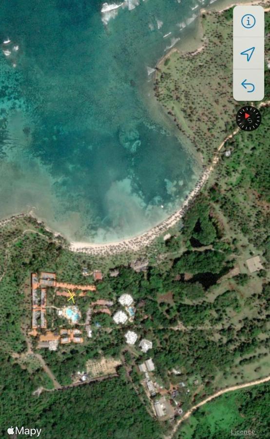 bungalow 3116 vue sur piscine Las Galeras Esterno foto
